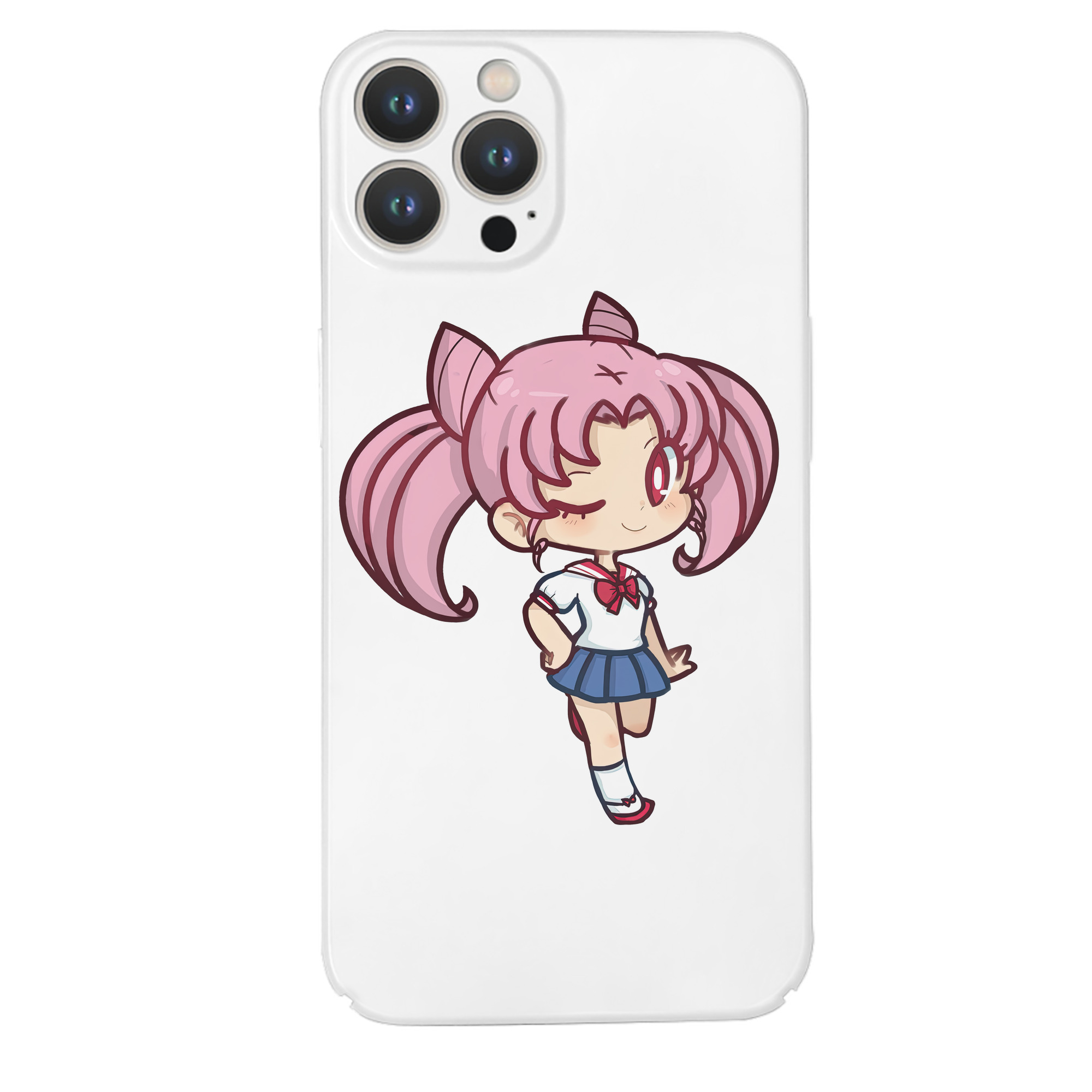 （画像用） 美少女戦士セーラームーン ちびうさ Sailor Moon Chibiusa Tsukino Usagi Small Lady Serenity 【iPhone 14シリーズ対応】ハードケース